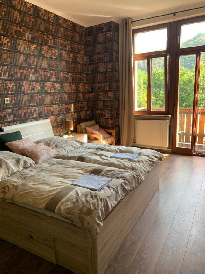 Hotelzimmer Im Alten Reihenhaus Auf Der Stadtmauer Bacharach Kültér fotó