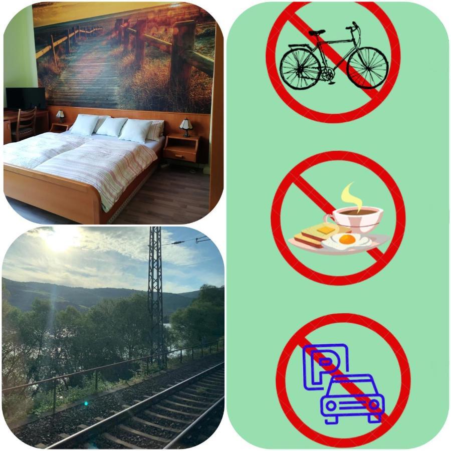 Hotelzimmer Im Alten Reihenhaus Auf Der Stadtmauer Bacharach Kültér fotó